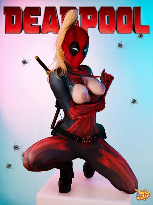 Thumbnail Deadpool Cosplay by MollyRedWolf - Exciting Content in nsfwcosplay