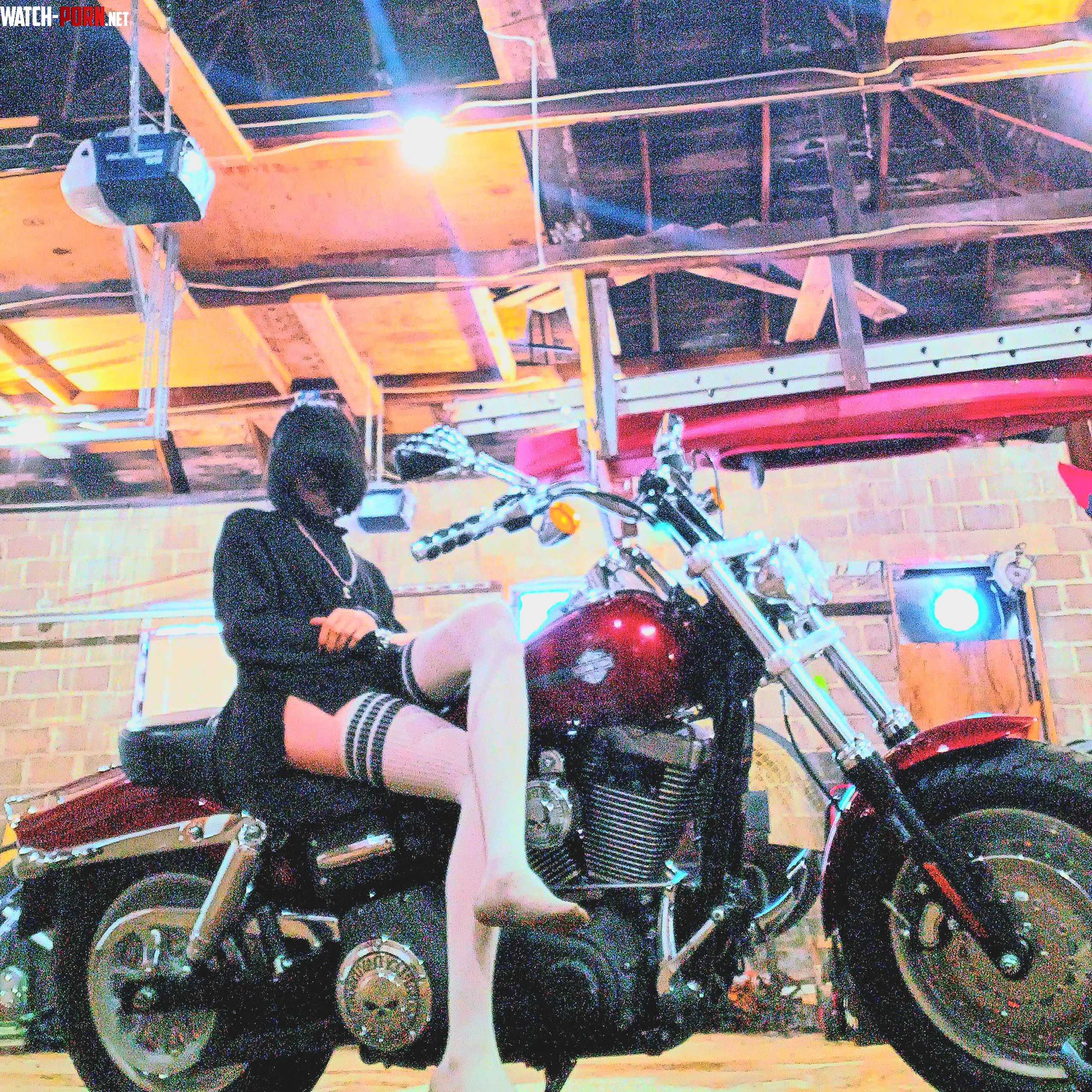 Jus a silly lil motorcycle pic  by OkKindheartedness514