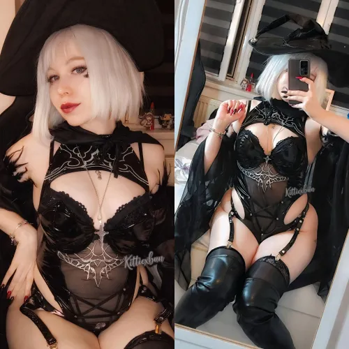 Thumbnail Captivating Cosplay: self Witch 2B by Kittiexbun