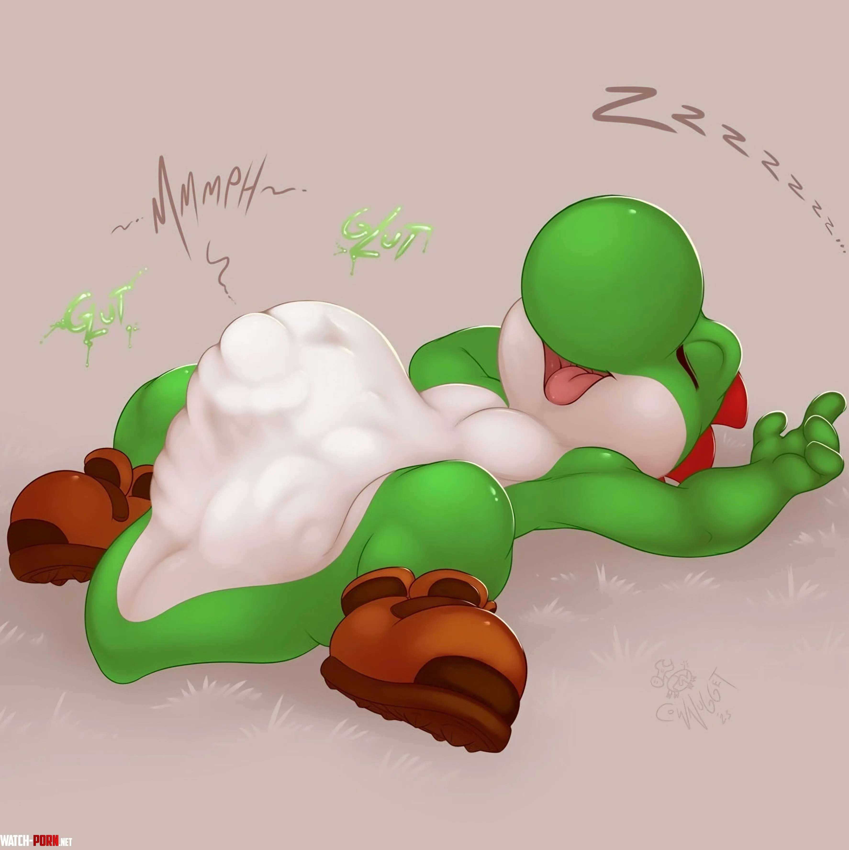 Image Yoshi Vore MALE c0wnugget by Sonic_the_hedgedog