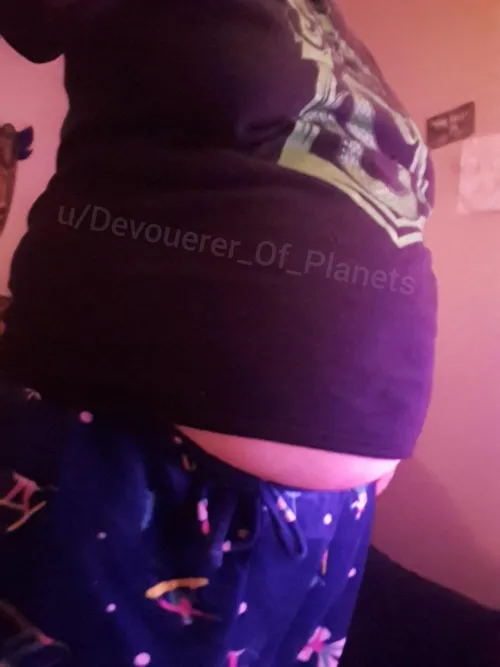 Thumbnail Peekaboo: My Belly's Playful Side Unveiled by Devouerer_Of_Planets | Stuffers