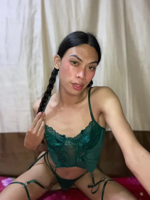 Thumbnail Cute and Playful: ScarlettAmber69xo Seeks Approval from Daddy in Ladyboys