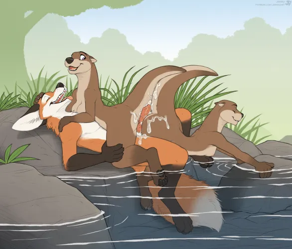 Thumbnail Exploring Riverside Fantasies in Yiff by DL2828