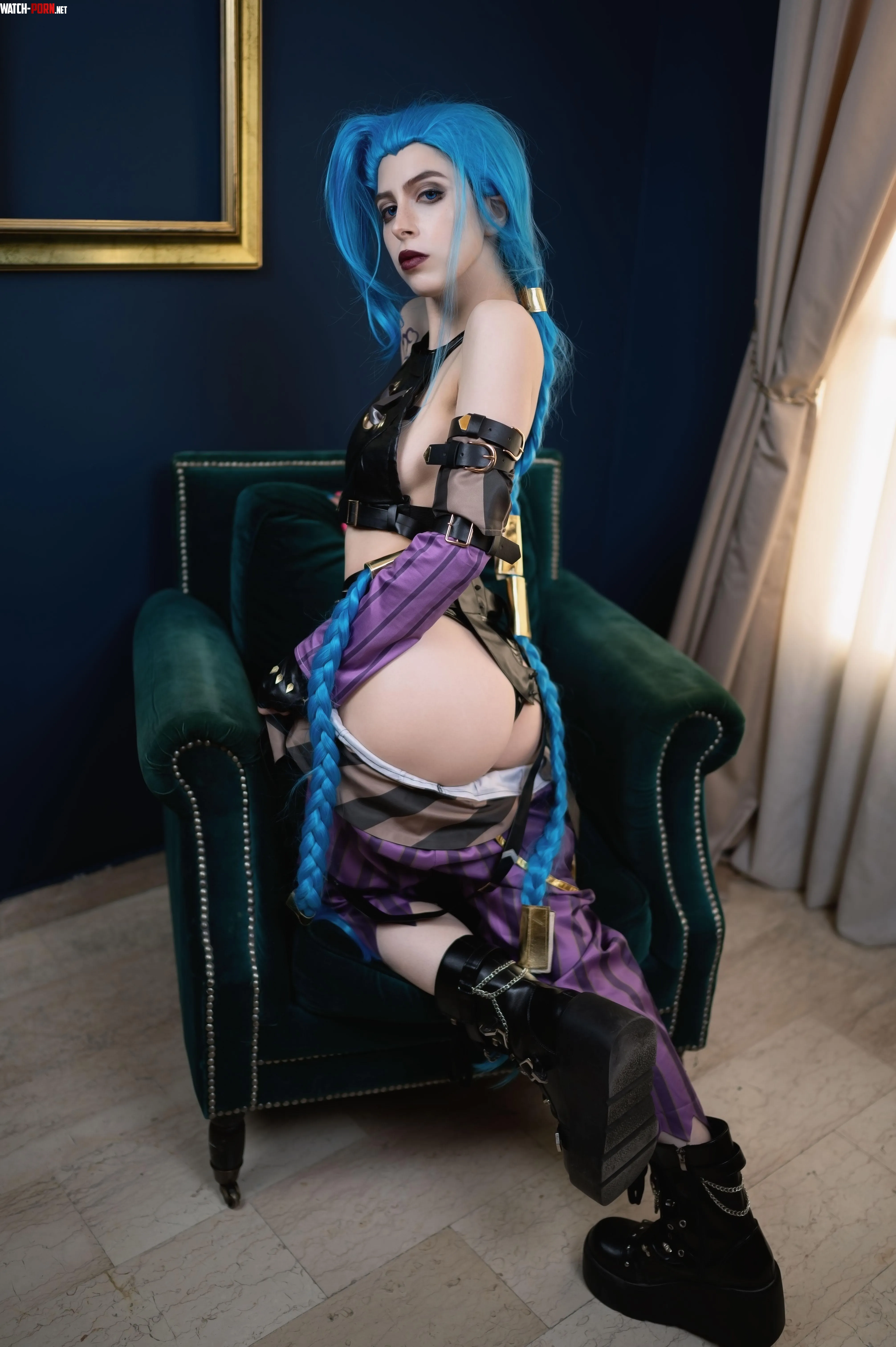 Jinx Cosplay to celebrate the release of Arcane 2 by LoliGaia2