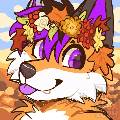 Thumbnail Embracing the Beauty of Autumn with StardustFox - furry