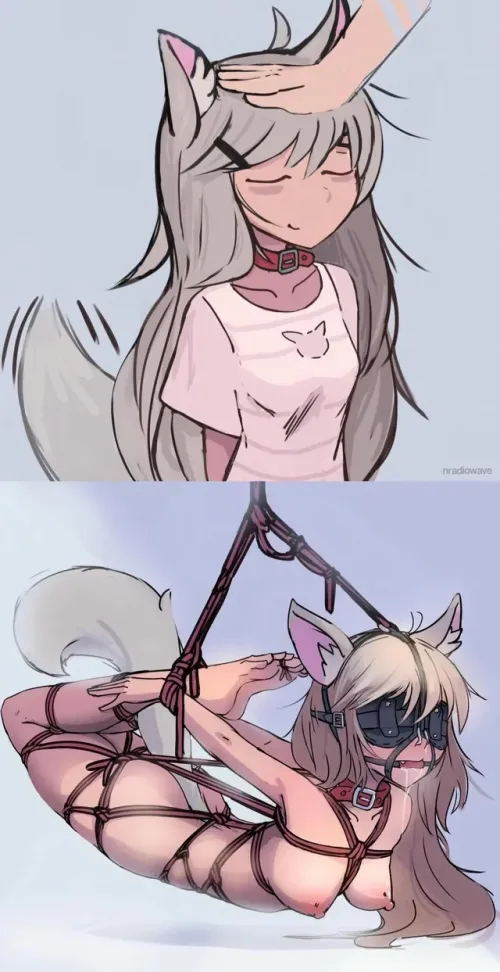 Thumbnail Good Kitty or Best Kitty? Dive into cecilie1003's hentaibondage World