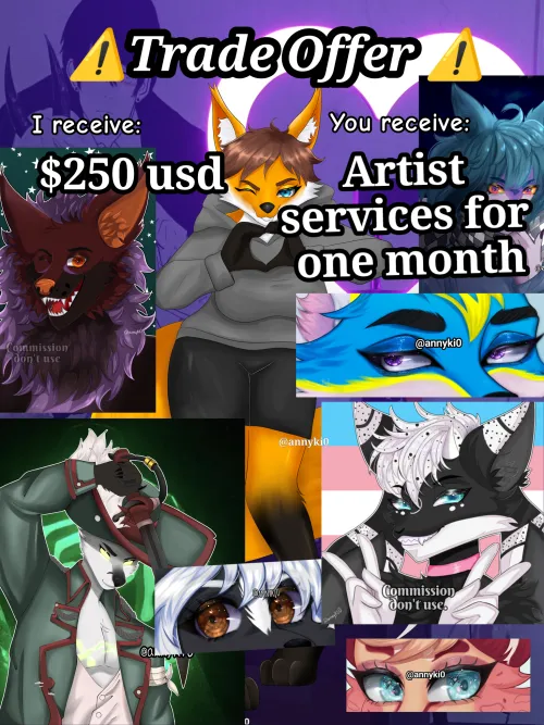 Thumbnail Trade Offer: Join the Furry Community Exchange Program