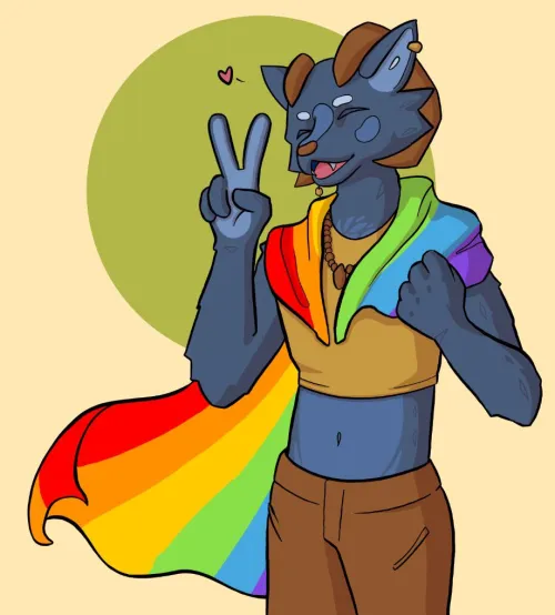 Thumbnail Pride in November: a Heartfelt Message by ashtonthepineapple in the Furry World