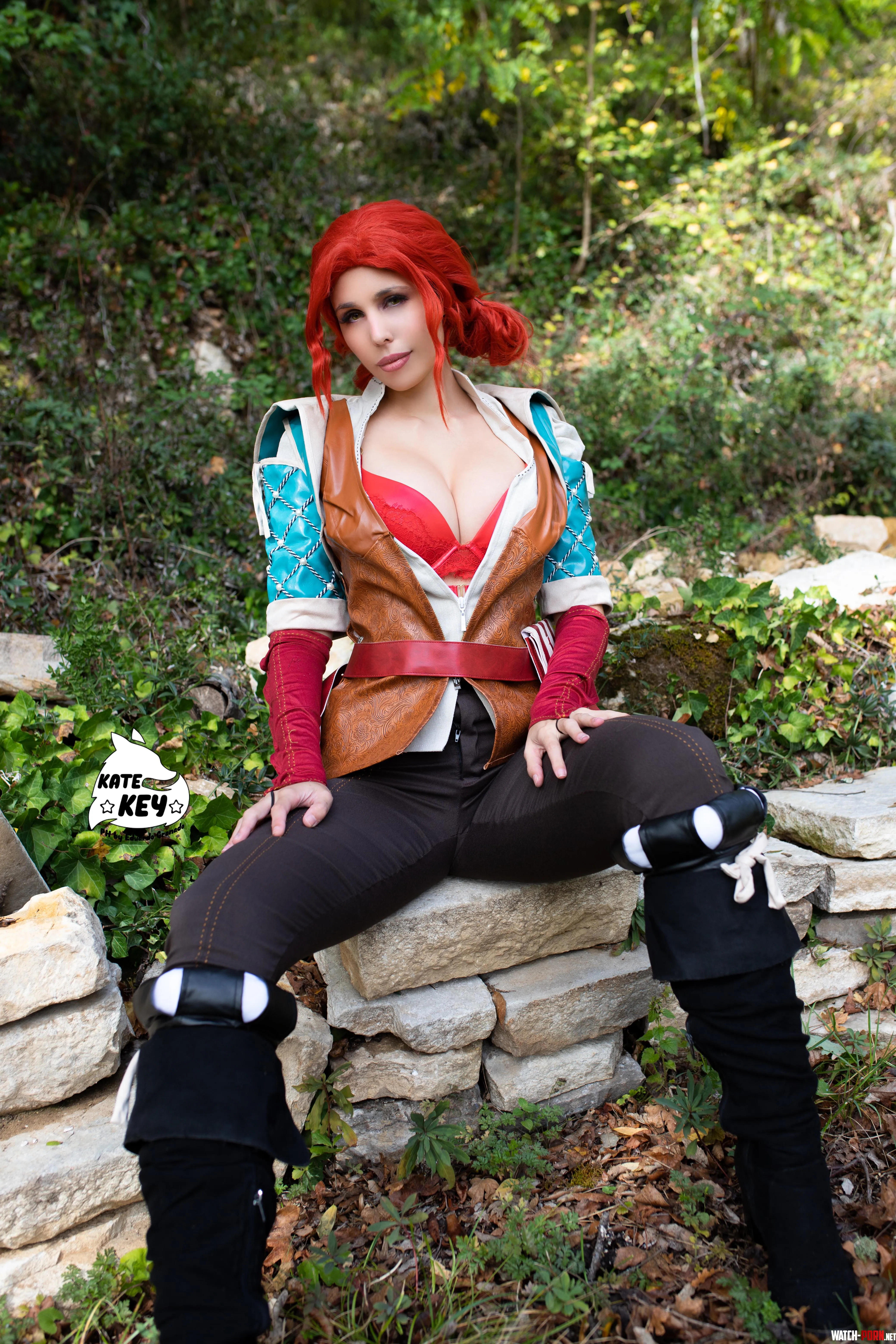 Triss Merigold from The Witcher 3 by KateKey Cosplay by katekeycosplay