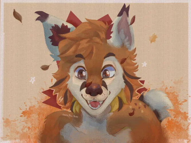 Thumbnail Happy Foxxo D Art: A Masterpiece | Furry