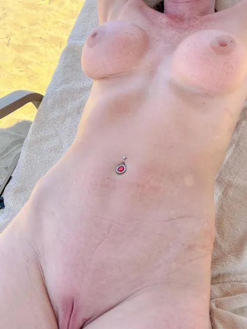 Thumbnail 60s Bombshell Still Stuns on the Beach | Yoga_Mom_32DD on OnlyFans101