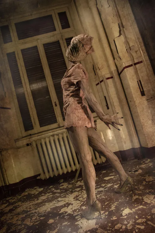 Thumbnail Nurse Cosplay Delight: Silent Hill Transformation | fiscendcips