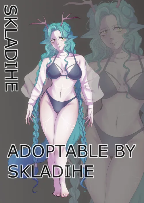 Thumbnail Meet the ADOPTABLE Nymph SKLADIHE by Magnificent_charm234 in MonsterGirl