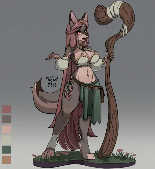 Thumbnail Explore the World of Adoptable Druids in the Furry Community by ugly_boii