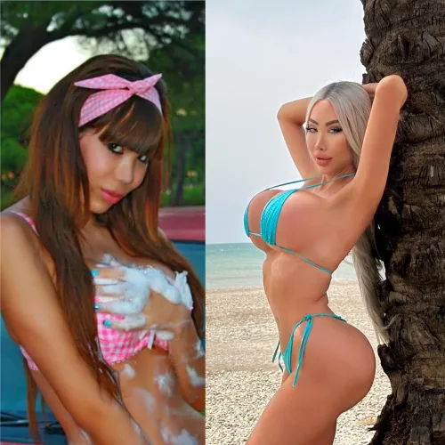 Thumbnail bimbofetish Fascination: Left vs. Right with trophylover