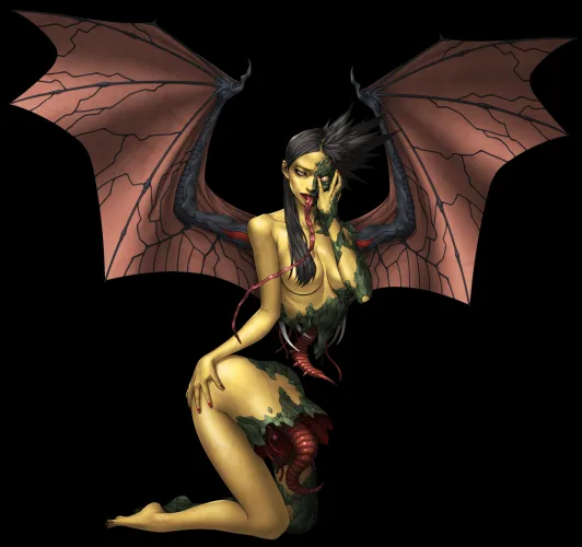 Thumbnail Discover the Manananggal from Shin Megami Tensei V - Artist Masayuki Doi