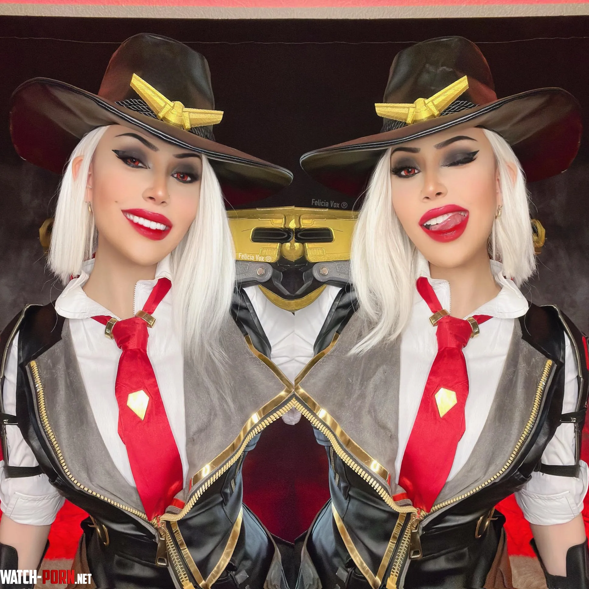 Ashe cosplay from Overwatch by Felicia Vox by FeliciaVox