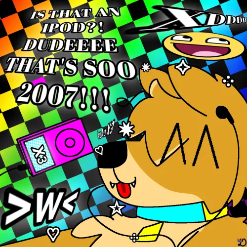 Thumbnail Sr_Doshiba's Retro iPod Art Piece | Furry Creations