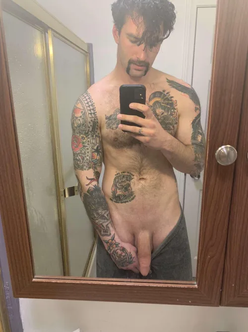 Thumbnail Tempting Offer: Ride the Mustache with Tattydaddy15 in hotguyswithtattoos