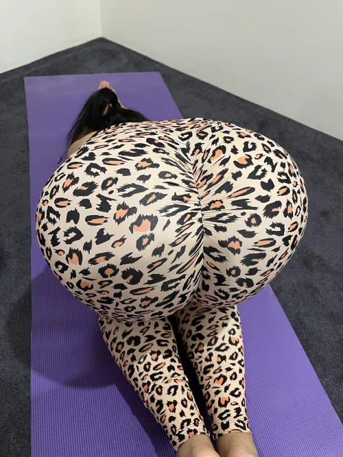 Thumbnail Juicy Asian Allure: Yoga Pants Delight by NaughtyMayaLee