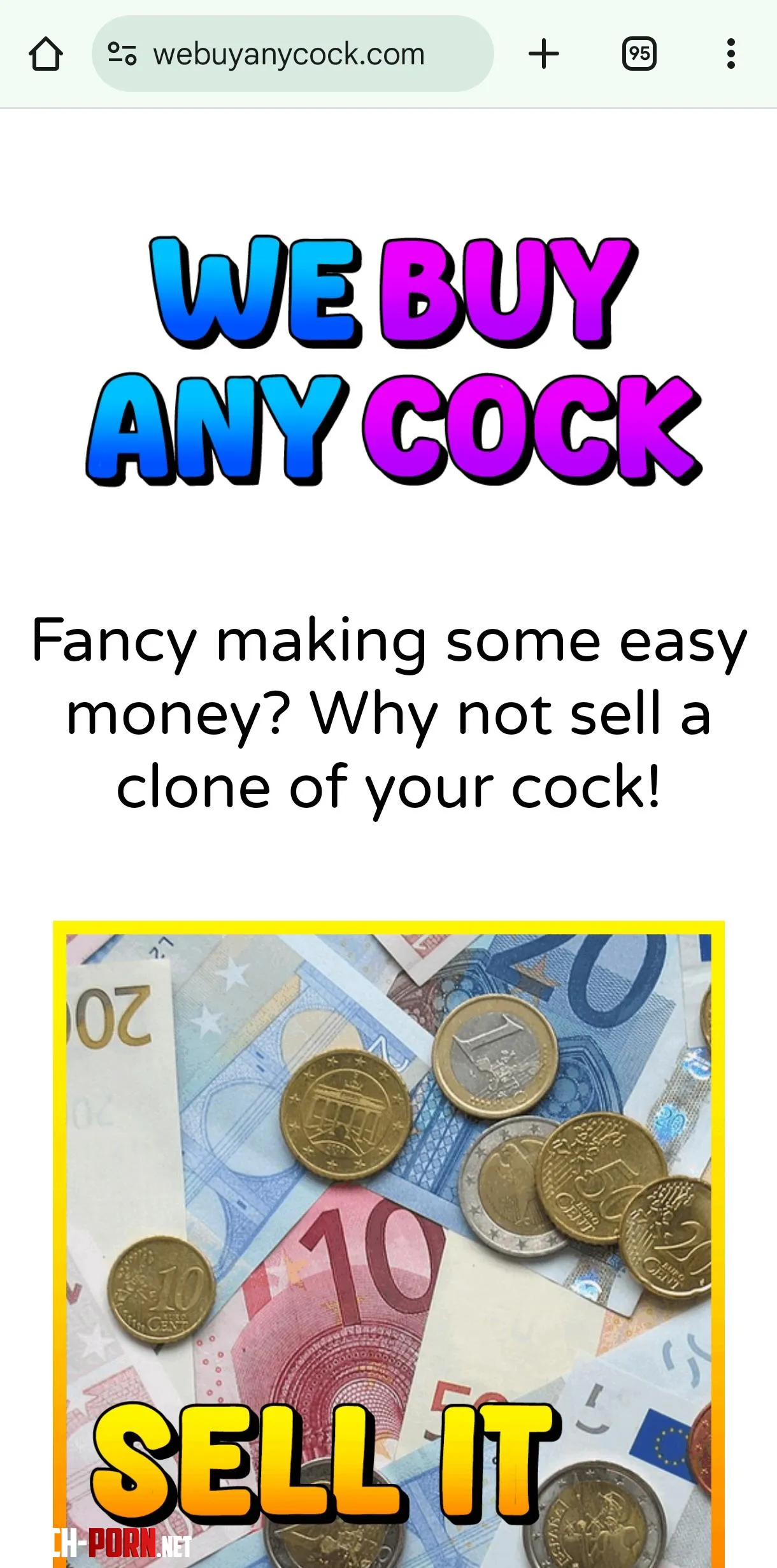 We buy any cock by liveonce12