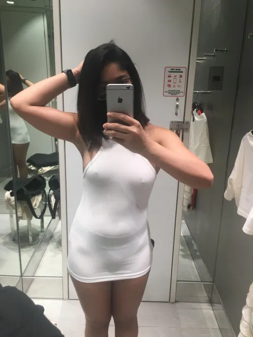 Thumbnail TinyAsianDoll18's Adventurous Tease: Going Naughty Back to the Mall Sans Bra