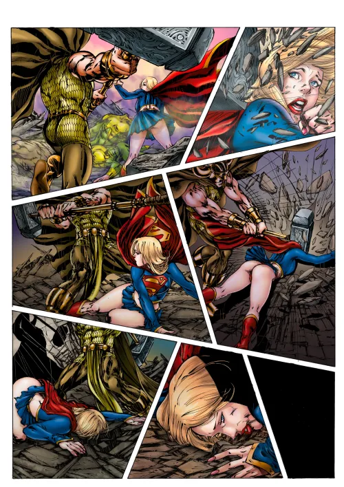 Thumbnail Epic Showdown: Supergirl vs. Warlord | SuperheroPorn