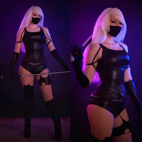 Thumbnail Spiiltmiilk_ as A2: A Mesmerizing and Detailed Cosplay Portrayal