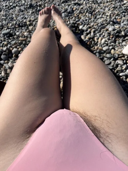 Thumbnail Styling Choices: Bigger Panties for the Beach - GoneWildHairy by abbysunny