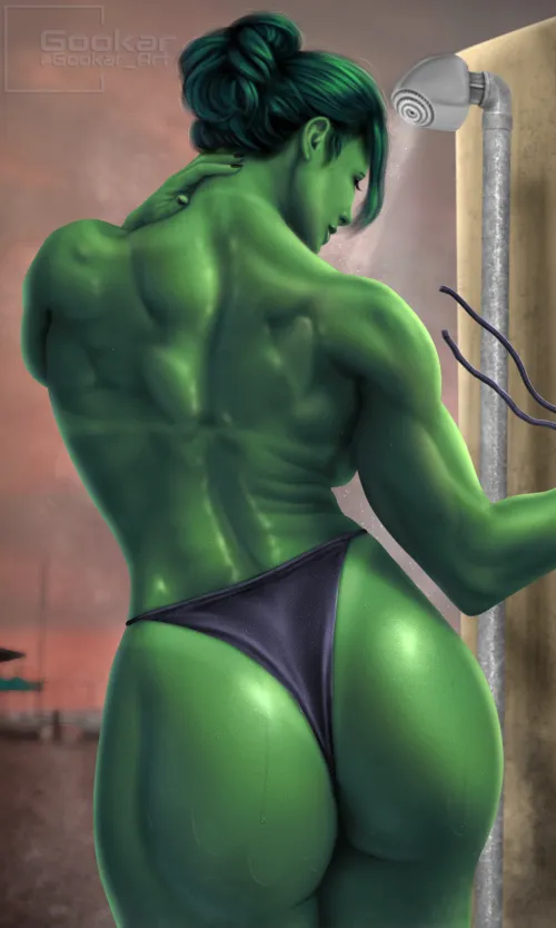 Thumbnail Rhett_Vanders: SheHulk Gookar Marvel for Fans of Superhero Porn