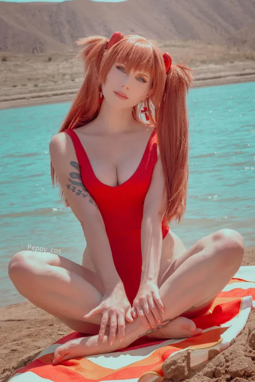 Thumbnail Asuka Peppycos Evangelion by peppy_cos - rule34feet Category