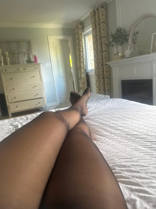 Thumbnail Lazy Day: Relaxing in Pantyhose with SoleDependency