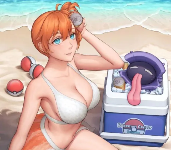 Thumbnail Beach Fun with Bigboobs Misty by Mystra77 | No_Pair4181