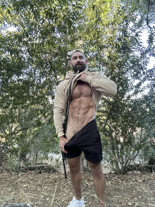 Thumbnail Nature's Pleasures: Suck Me Off in the Woods by onlygainzsteve