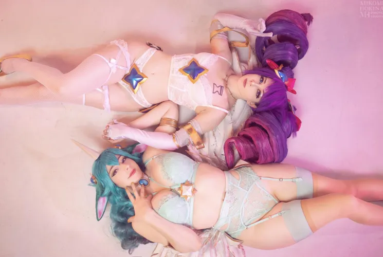 Thumbnail Magical League of Legends Cosplay: Mikomi Hokina & CamiChanowo | gabanviii | CosplayLewd