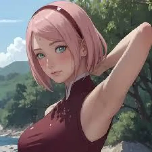 Thumbnail Armpit Delights: Sakura Haruno's Shaved Bliss by Rich-Feedback-3806