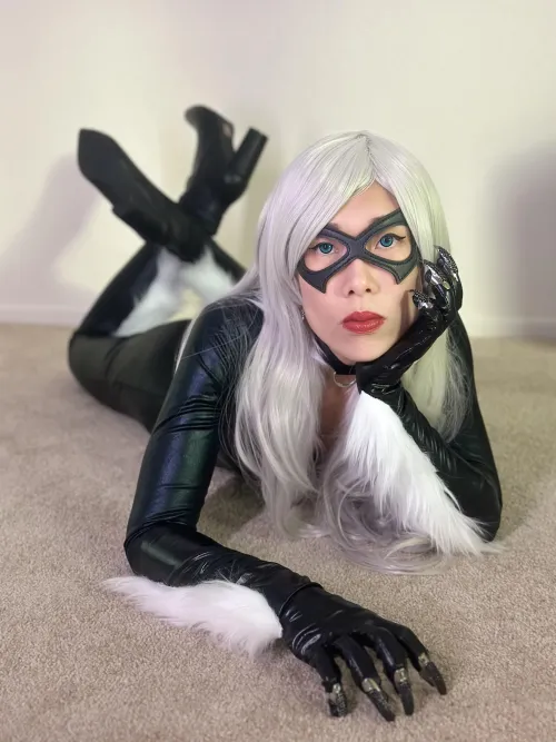 Thumbnail littlemissmooncake Showcases 'My Black Cat Cosplay'