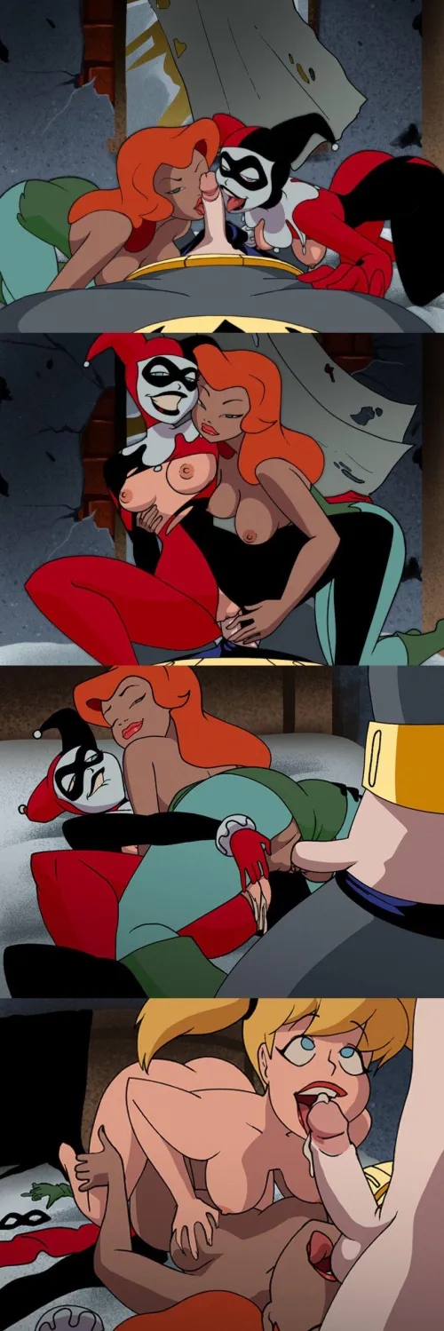 Thumbnail Harley Quinn & Poison Ivy's Encounter with Batman: A Rule34 Revelation by IIGhostface