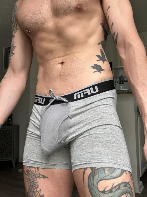 Thumbnail Undergarment Chronicles: Embracing Grey UFMs Style