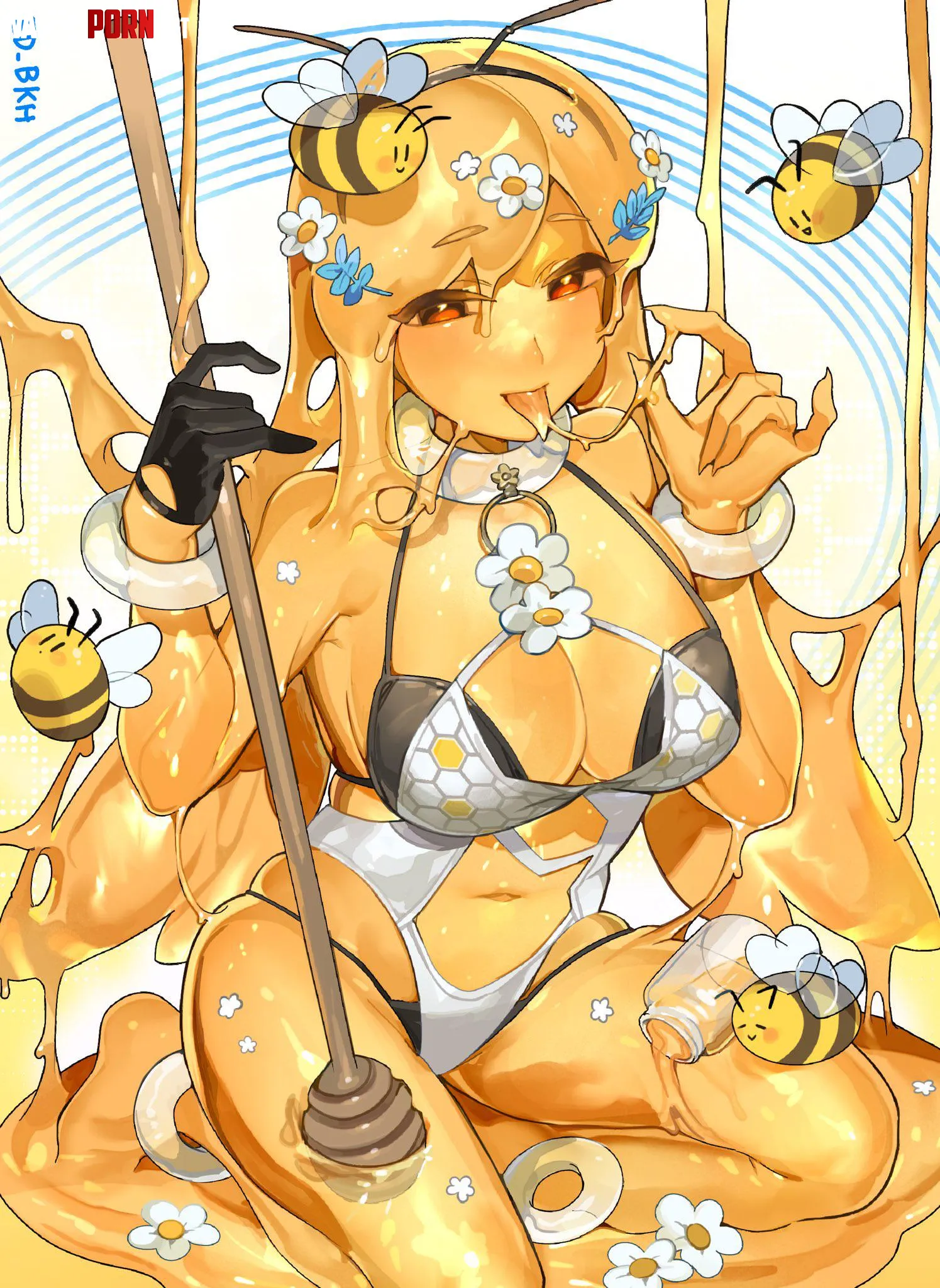 Honey slime Edbkh by Excellent_Future_640