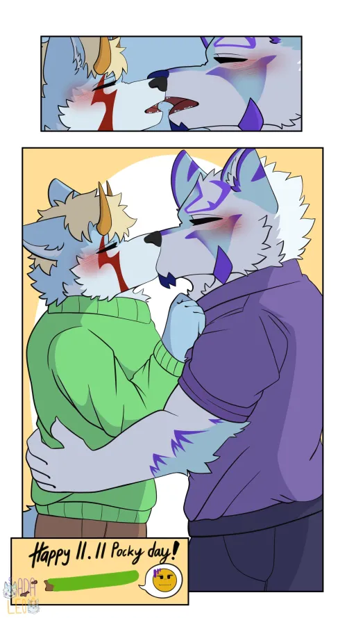 Thumbnail Furry Celebration: Ryuji_NoOuryuken's Pocky Day Art