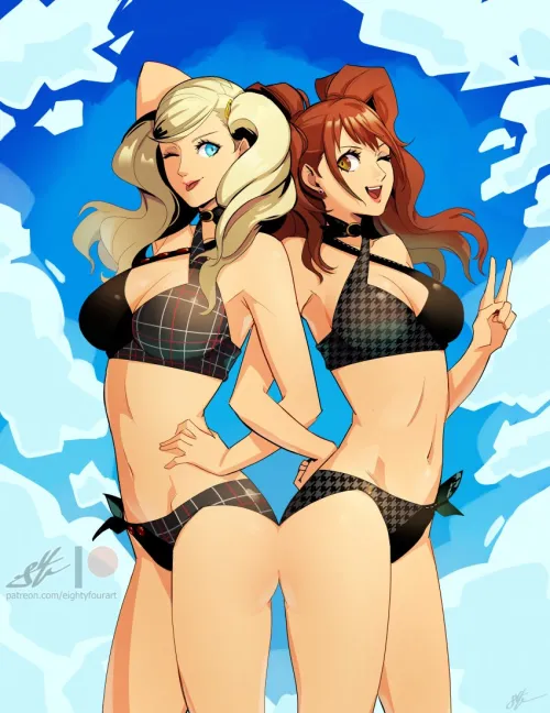 Thumbnail Dive into the World of Ann and Rise in swimsuithentai