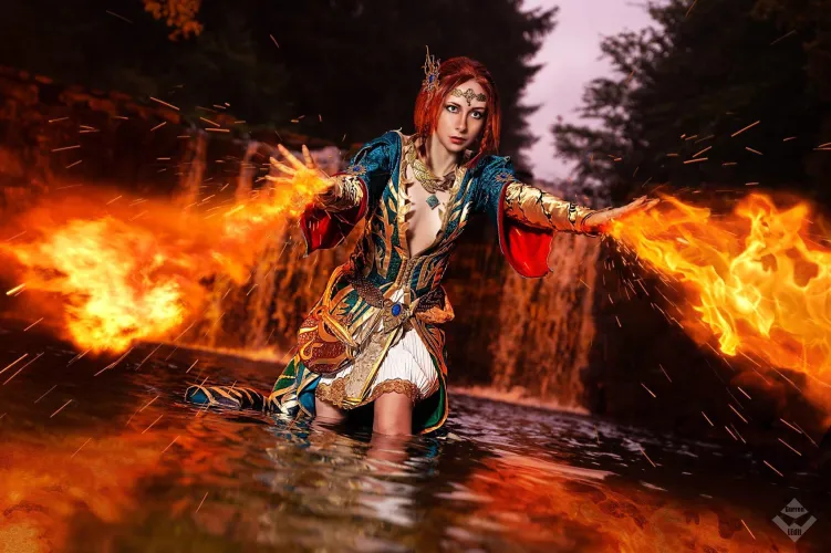 Thumbnail naensi Presents: Triss Merigold DLC Dress - CosplayGirls