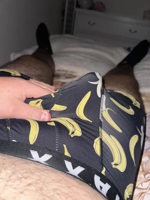 Thumbnail Exploring the Allure of Banana Bulge by Common_Echo5397 | Bulges Category