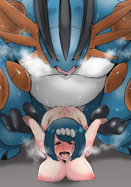 Thumbnail Getting Destroyed by MegaSwampert Pandaranohako by PokeGirlChriz | HentaiBeast