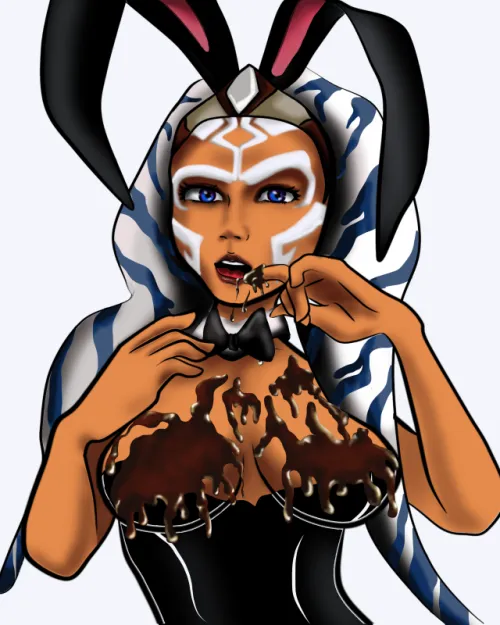 Thumbnail Indulge in Ahsoka's Chocolate Surprise | darkrobbe1