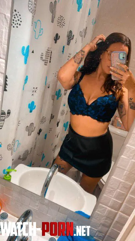 In the bathroom waiting for you to come fuck me  by w_queen