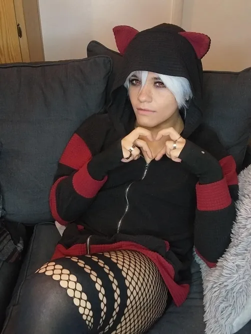 Thumbnail Felt Cute in This Hoodie by Sinful_kitten_ | Exploring the femboy Category