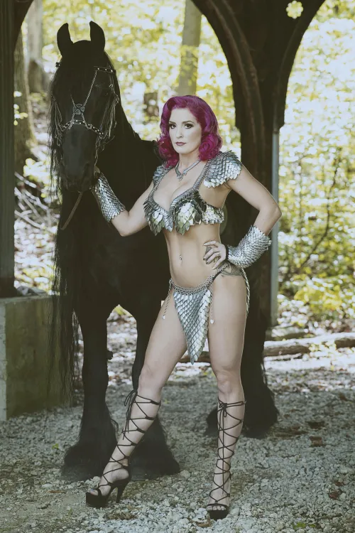 Thumbnail Red Sonja by SammySweetly | cosplaygirls Category