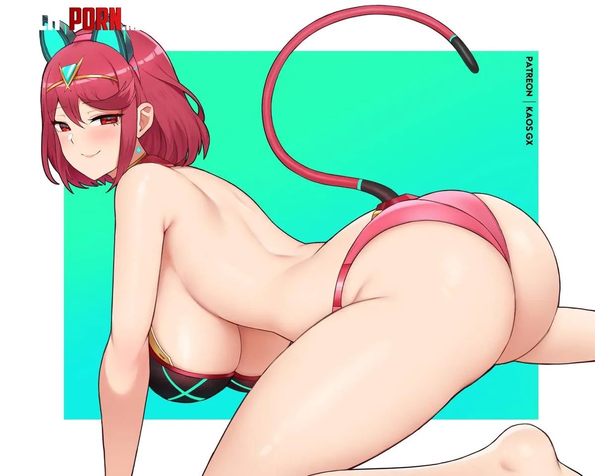 Catgirl Pyra Kaos GX Xenoblade by A_MASSIVE_PERVERT